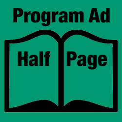 Program Ad - Half Page ($175)